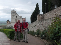 Assisi - Ankunft