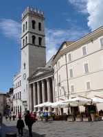 Assisi: Piazza comune